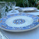 6 assiettes plates Longwy Rouennais