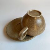 Four ceramic cups