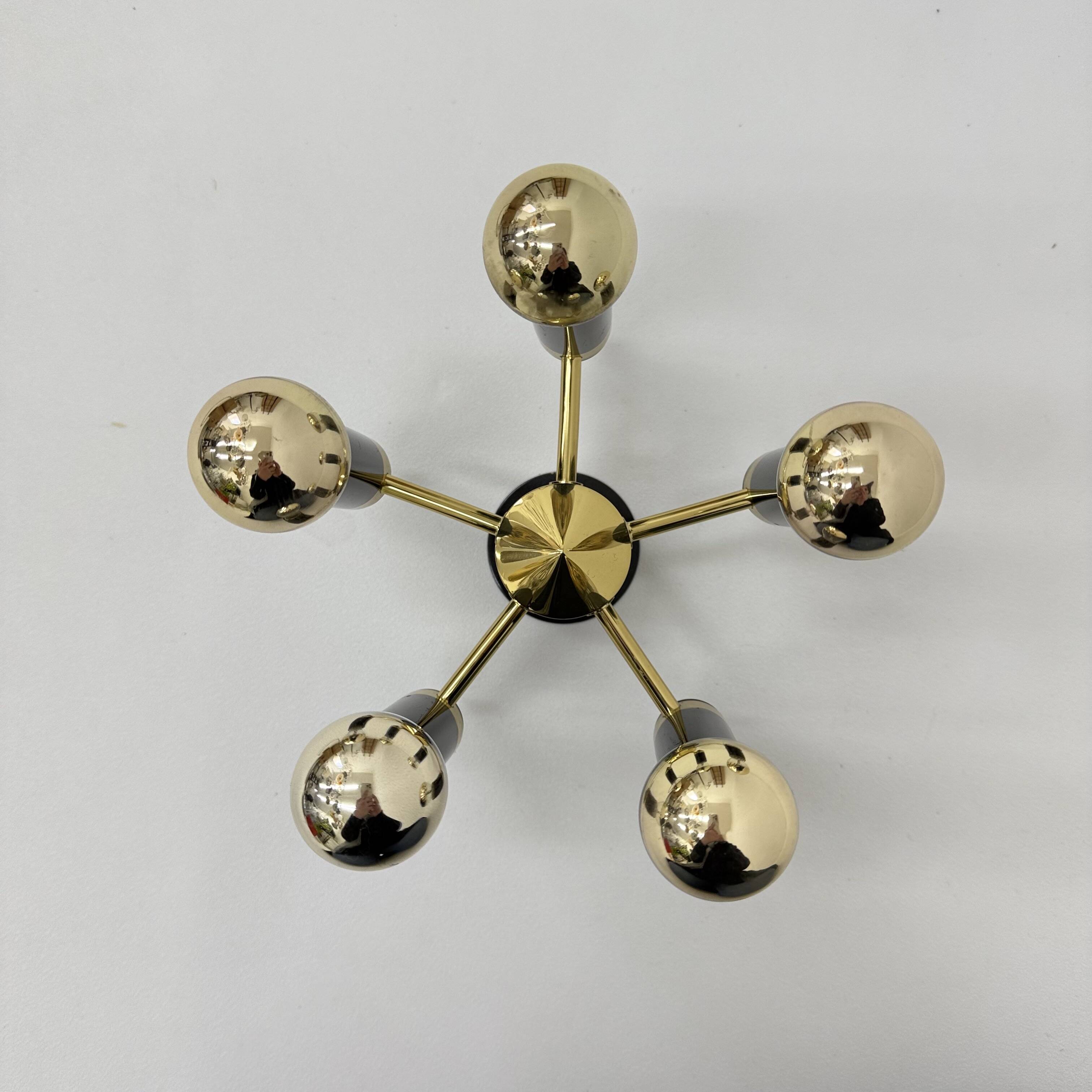 Plafonnier vintage Schmitz leuchten, Allemagne 1970