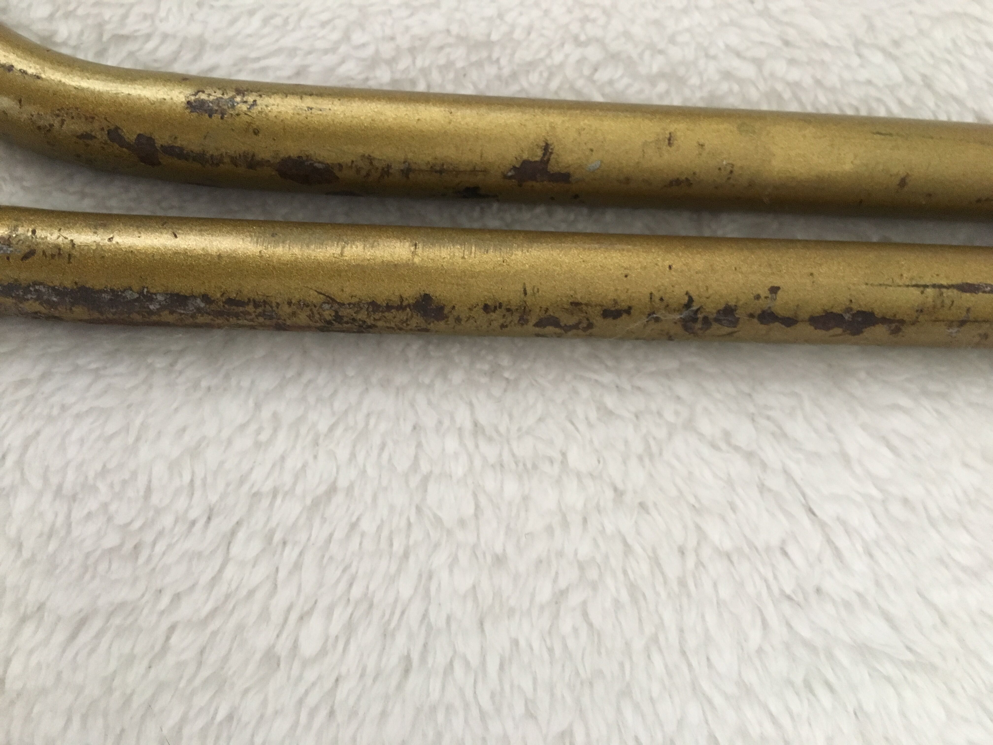 Pair of folding lail Lafuma stools