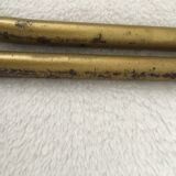 Pair of folding lail Lafuma stools