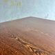 Table à manger belge mid-century avec pieds chromés