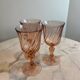 Set of three Rosalyne glasses