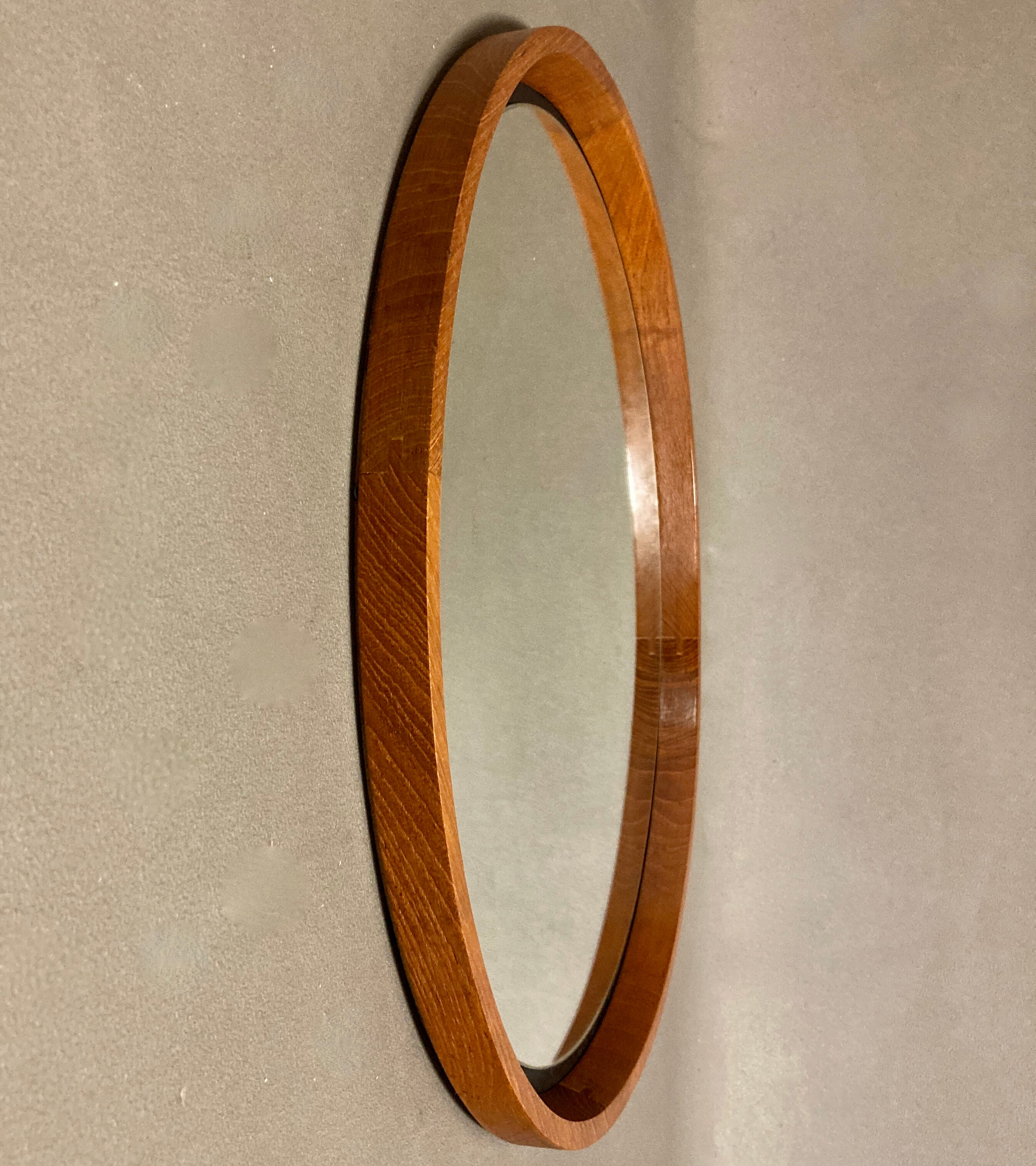 Mirror and console Scandinavian design 1950
