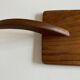 Scandinavian Danish teak surf cheese board 1960