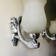 Pair of dolphin wall lamps 1950