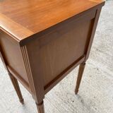 Louis XVI Imperial Bedside Table in Solid Wood