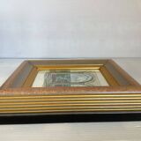 Watercolour painting signed, sea view, marine.