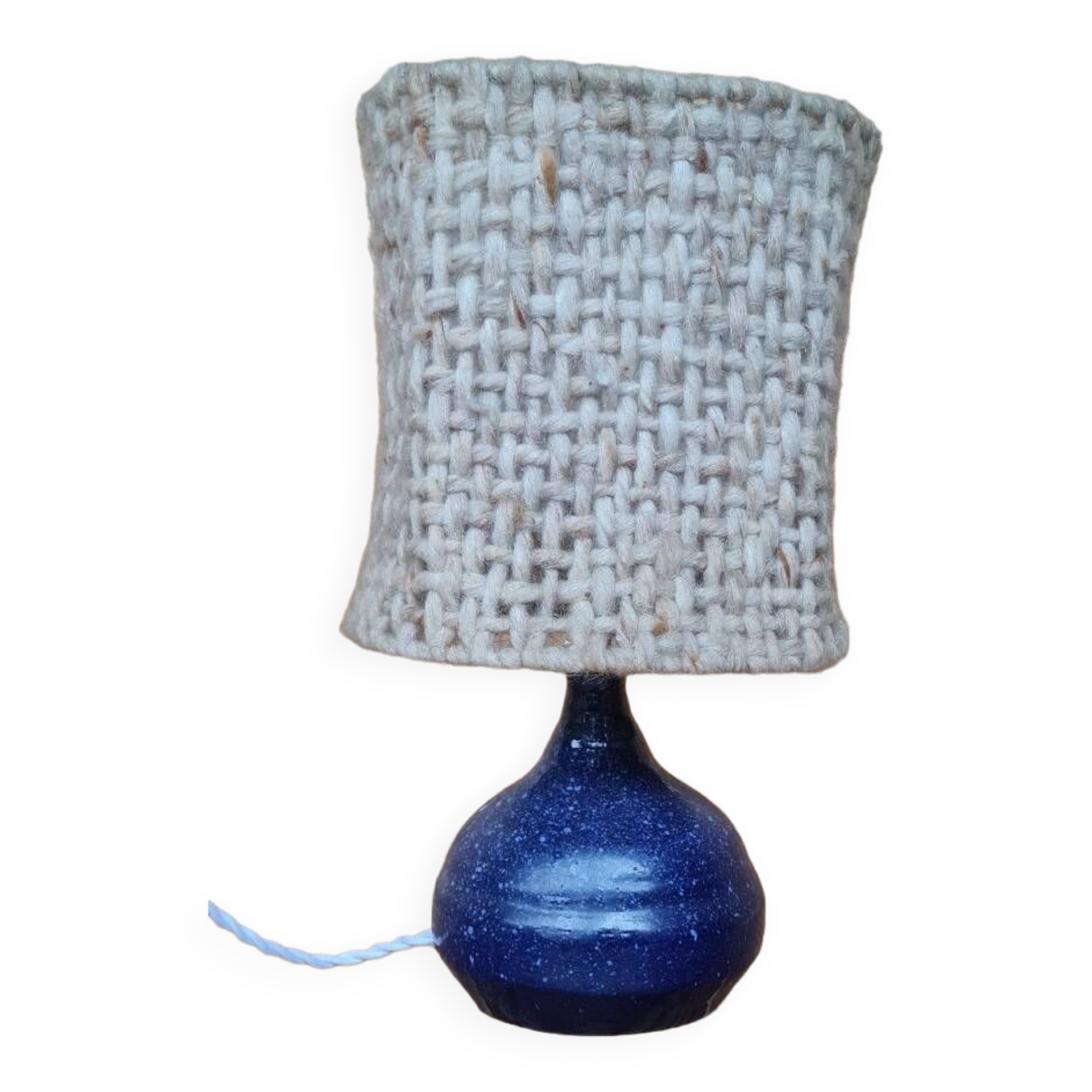 Lampe en grès vernissé 1960