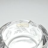 Cendrier en cristal gravé de Saint-Louis édition du 225ᵉ anniversaire, 1992