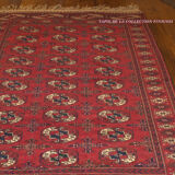 Tapis turkmene boukhara royal ancien 1950 - 152x232cm
