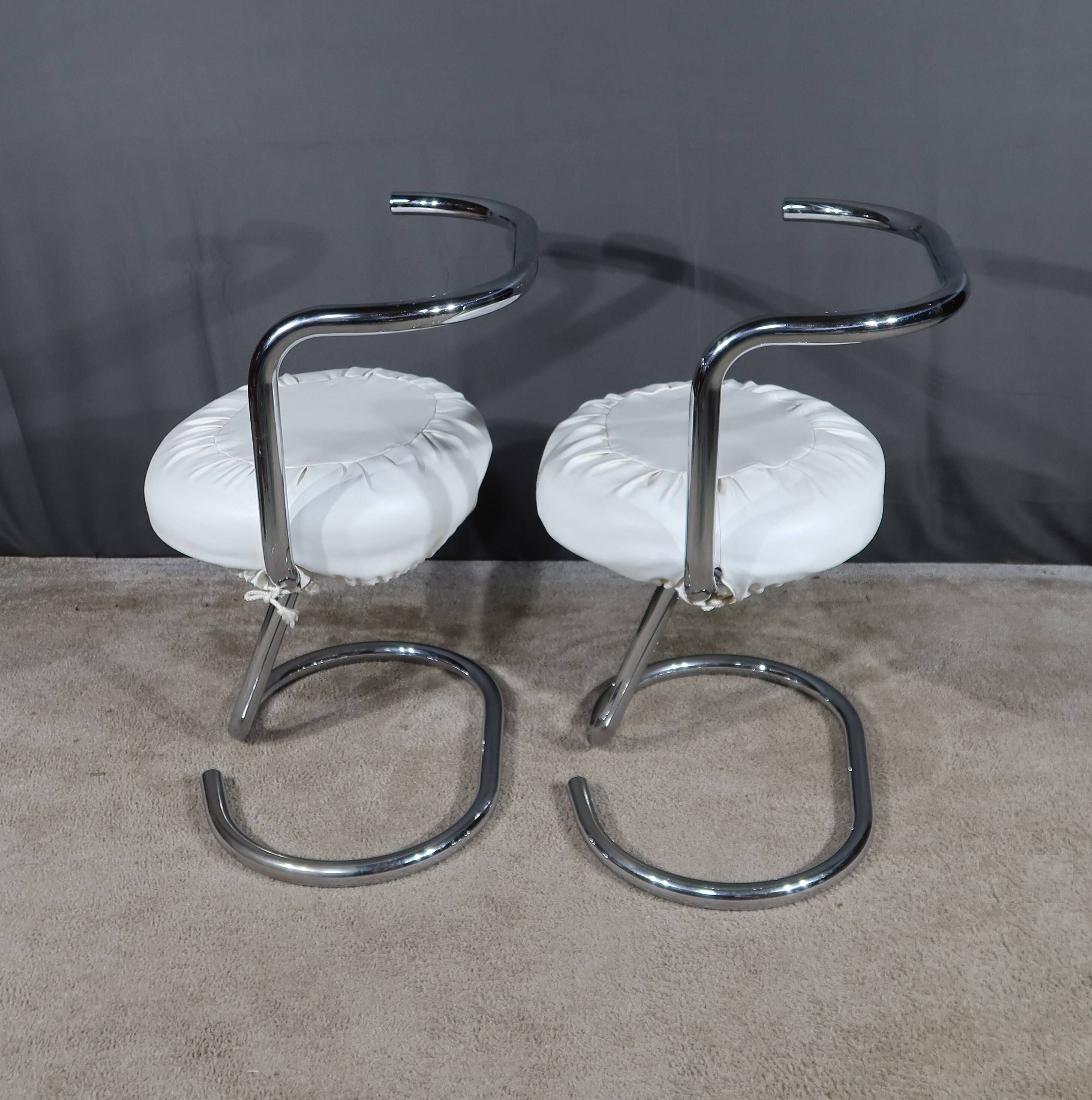 Pair of “Cobra” Chairs by Giotto Stoppino for Kartell – 1970