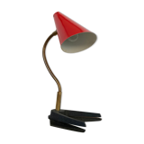 Old lamp red desk casserole year 50