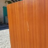 Vintage dresser 4 drawers feet compass - 60s