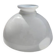 Opaline de suspension en opaline blanche