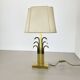 Lampe de table en laiton et acrylique de style Hollywood Regency par WKR Lights, Allemagne, années 1970