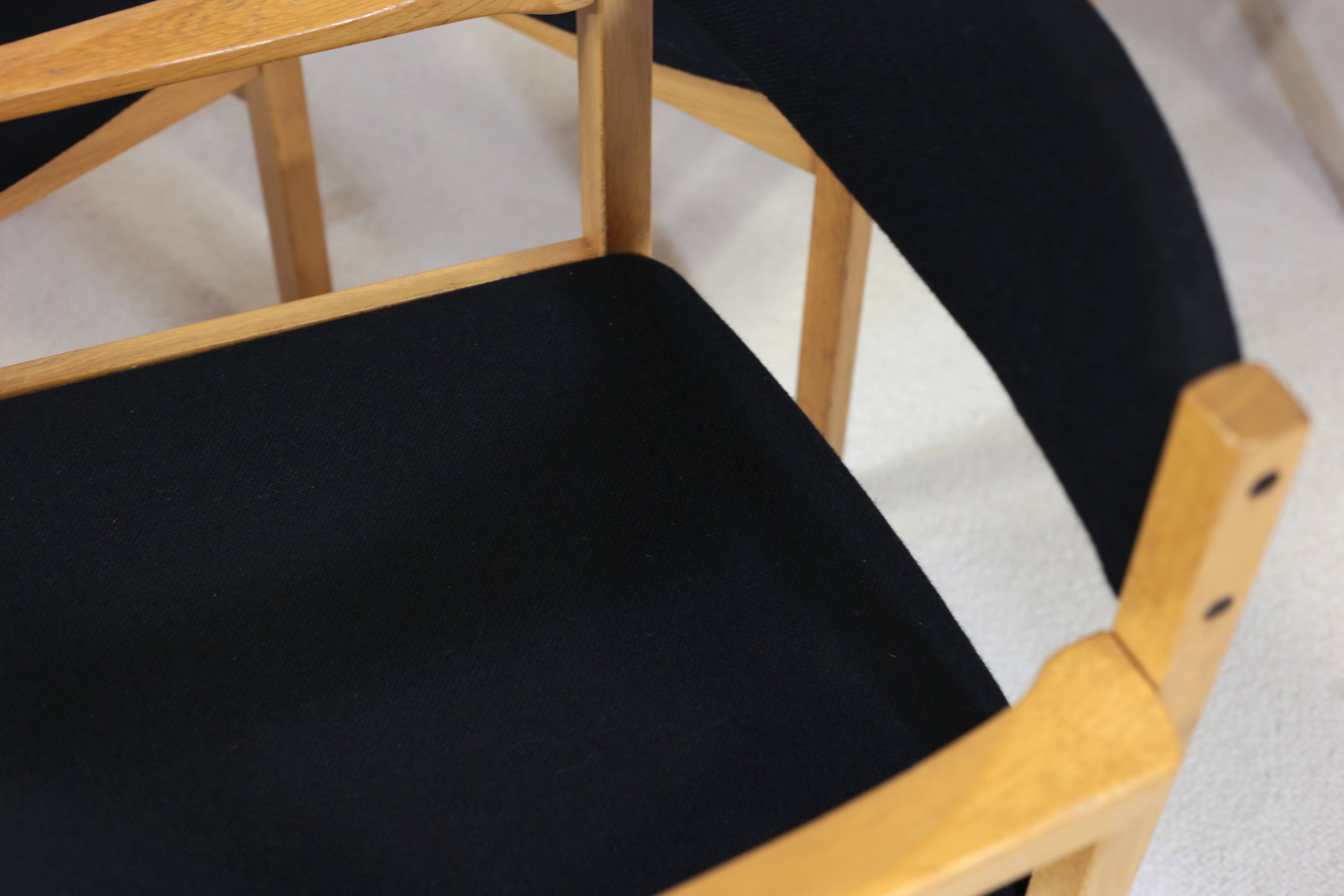 Fauteuil danois en chêne