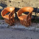 Pair of Mexican armchairs