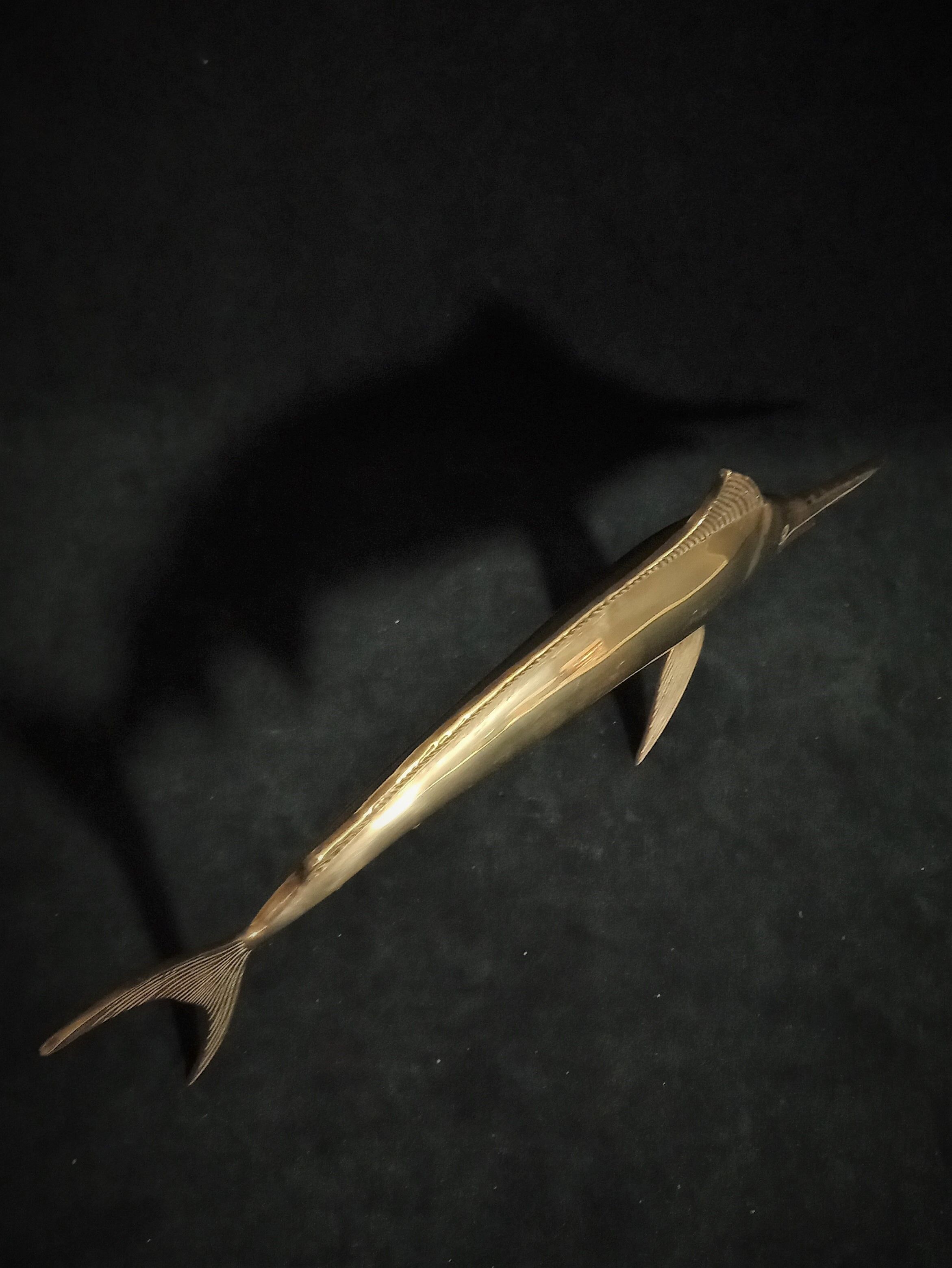 Brass swordfish