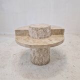 Mactan or Fossil Stone Coffee Table by Magnussen Ponte, 1980s