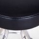 Tabouret de bar Bauhaus en chrome et cuir, années 1930