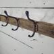 School coat rack with 6 hooks, 100cms L