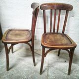 Pair of bistro chairs