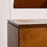 Mid-Century Teak Dressing Table with Adjustable Mirror, 1960s