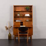 Johannes Sorth Nexo bookcase with secretaire, Denmark 1960s