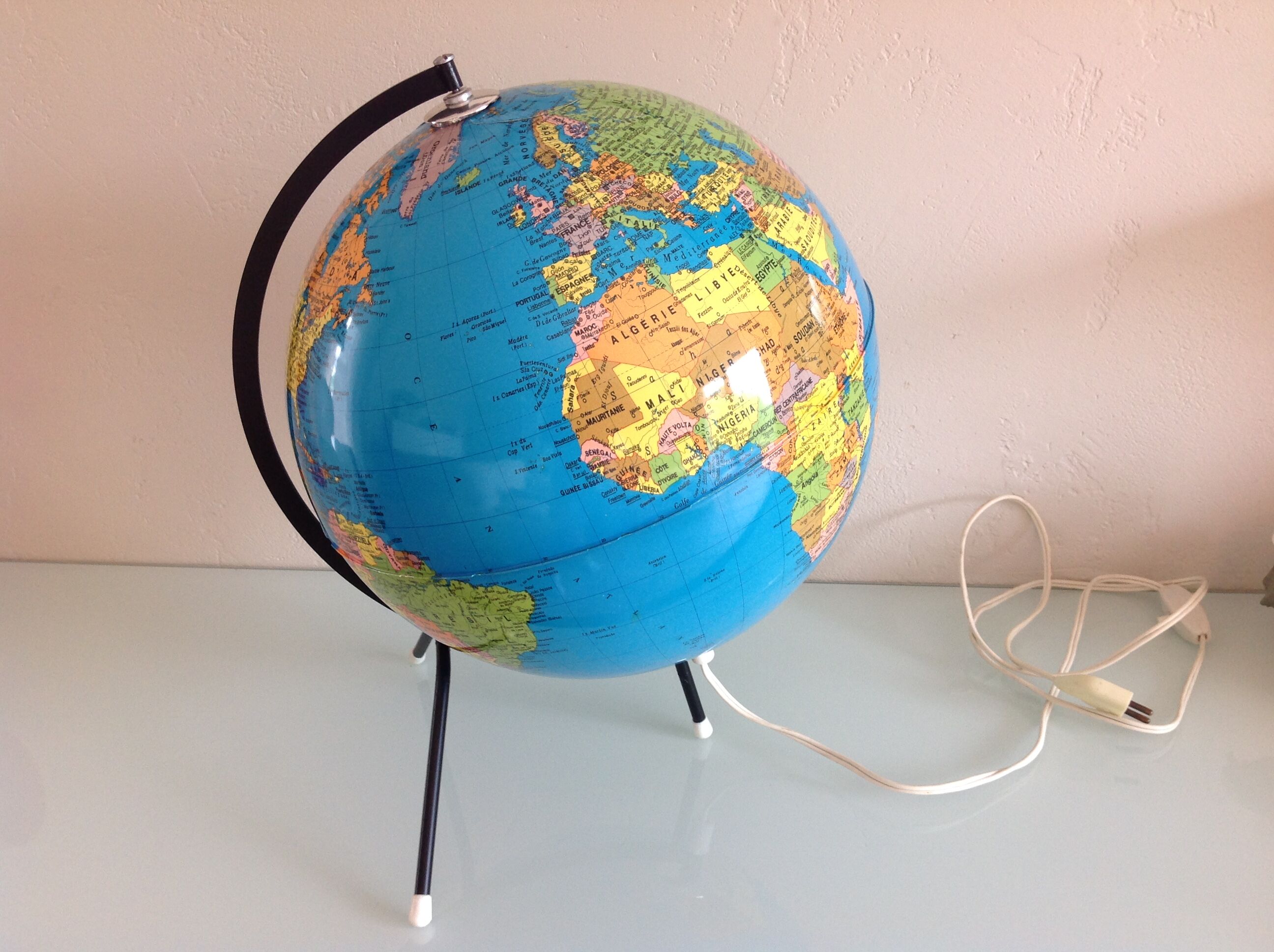 Light earth globe tripod 50/60