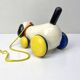 Vintage pull toy - Wheeled dog