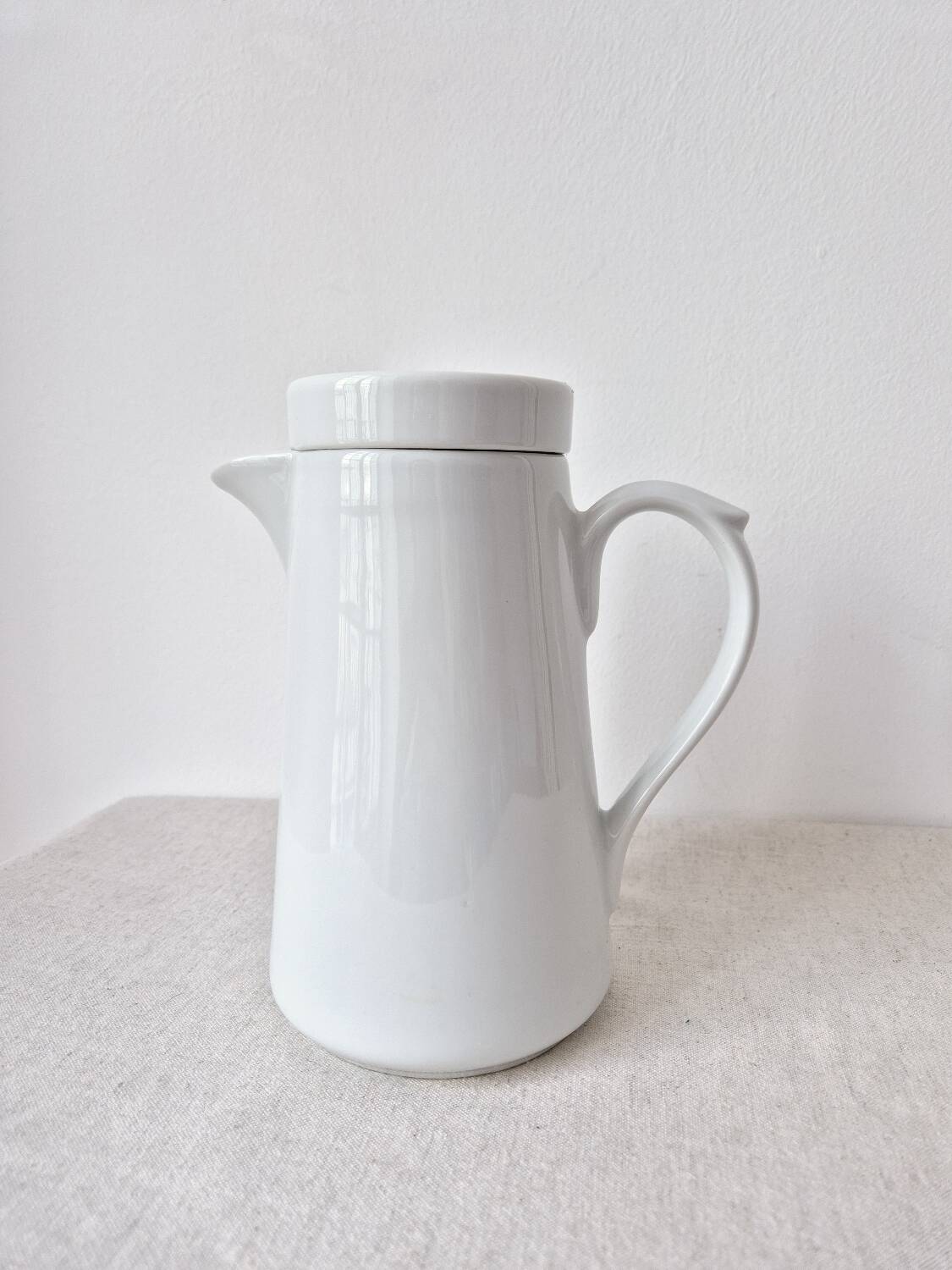 Porcelain coffee pot - Apilco France Vintage