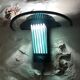 Italian glass wall light 1980