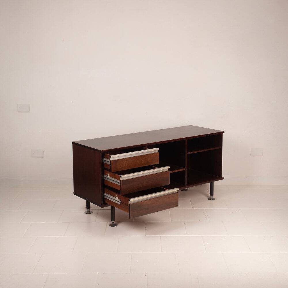 Low cabinet Pitagora by Renato Venturi and Ennio Fazioli for MIM, 1960