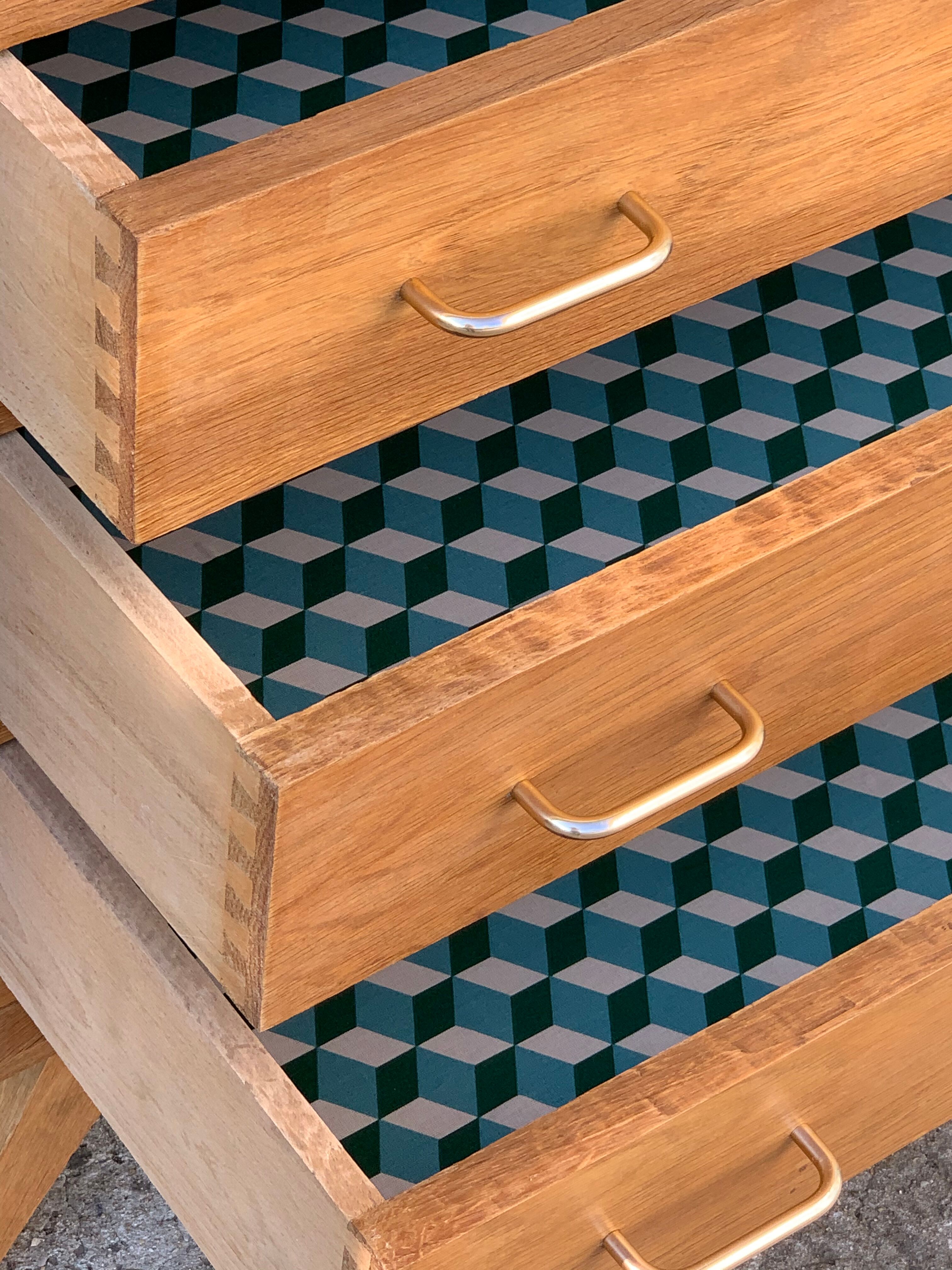 Commodity feet compass solid raw wood 1950