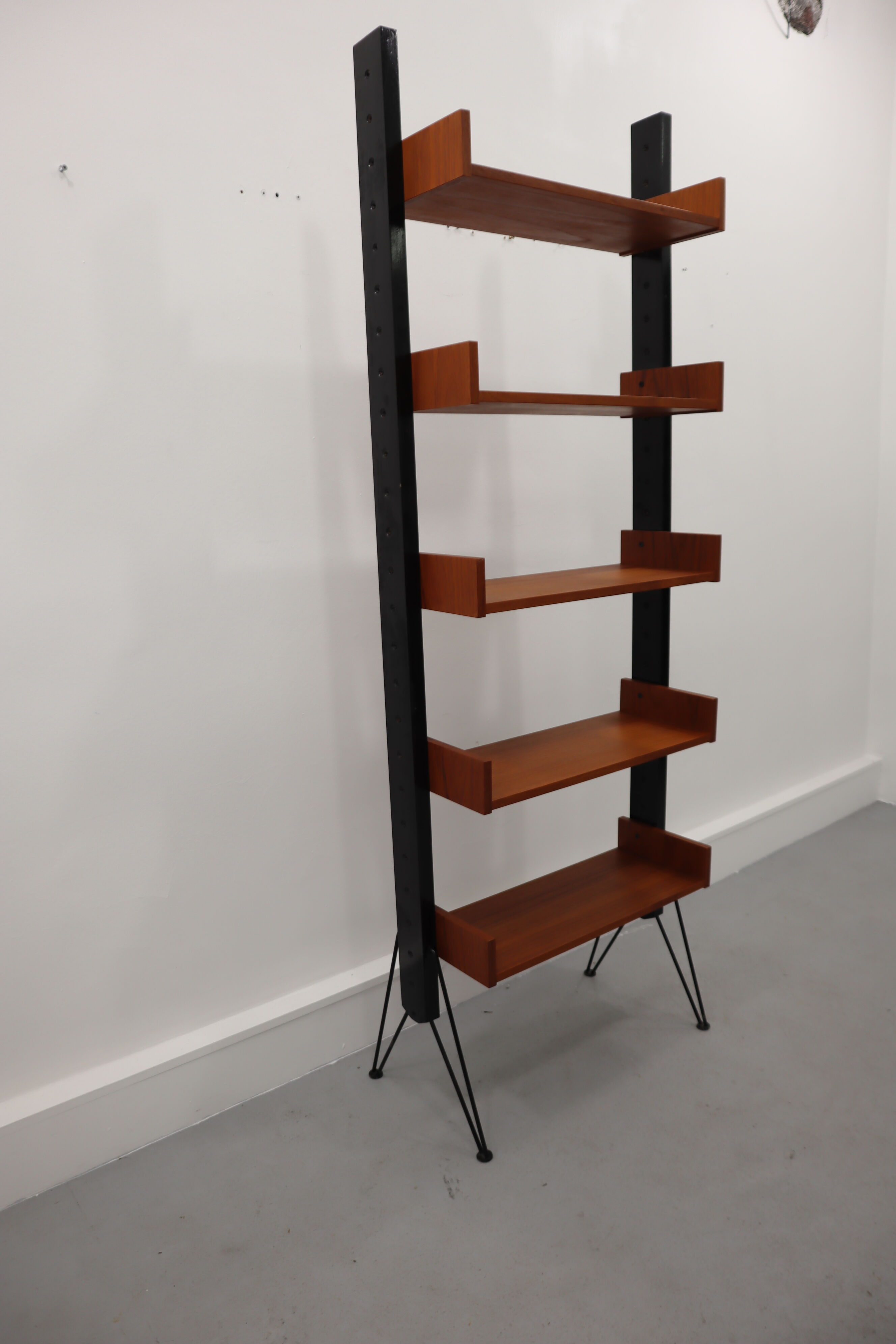 Scandinavian Teak Bookcase , 1960 s