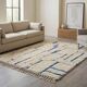 Tapis Beni Ouraine marocain traditionnelle artisanale taille 2/3 m