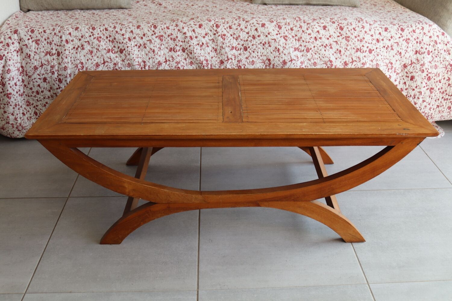 Table basse vintage en bois