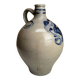 Old oil bottle in Alsatian stoneware