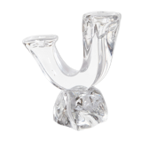 French crystal candlestick