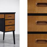 Vintage Mid-Century Swedish Modern Teak Desk, 1960s