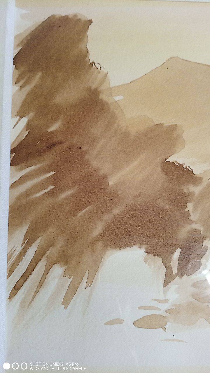 Watercolor - Christine Delessert - 22 x 31 cm - Lyonnaise school