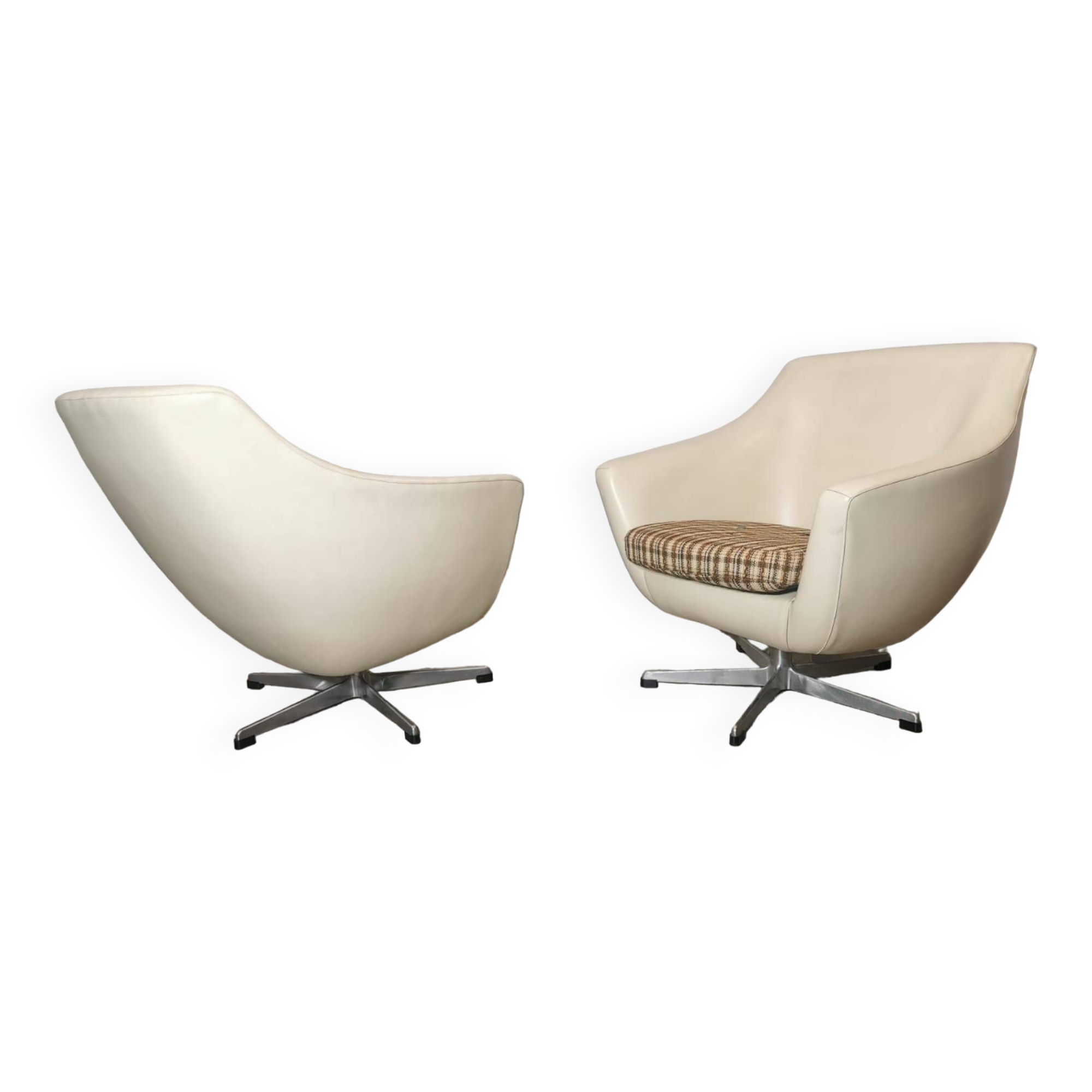 Mid century armchairs