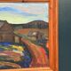 Original Swedish Oil on Panel – “Mountain Landscape” by Kersti Flyckt