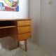 Scandinavian vintage light wood desk of the 60s