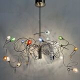 Harco Loor style Strawberry design hanging lamp , 1990’s