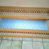 Rattan dresser 1950/60