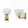 Barovier Art Dèco Style Brass and Rostrato Medium Murano Glass Sconces Pair