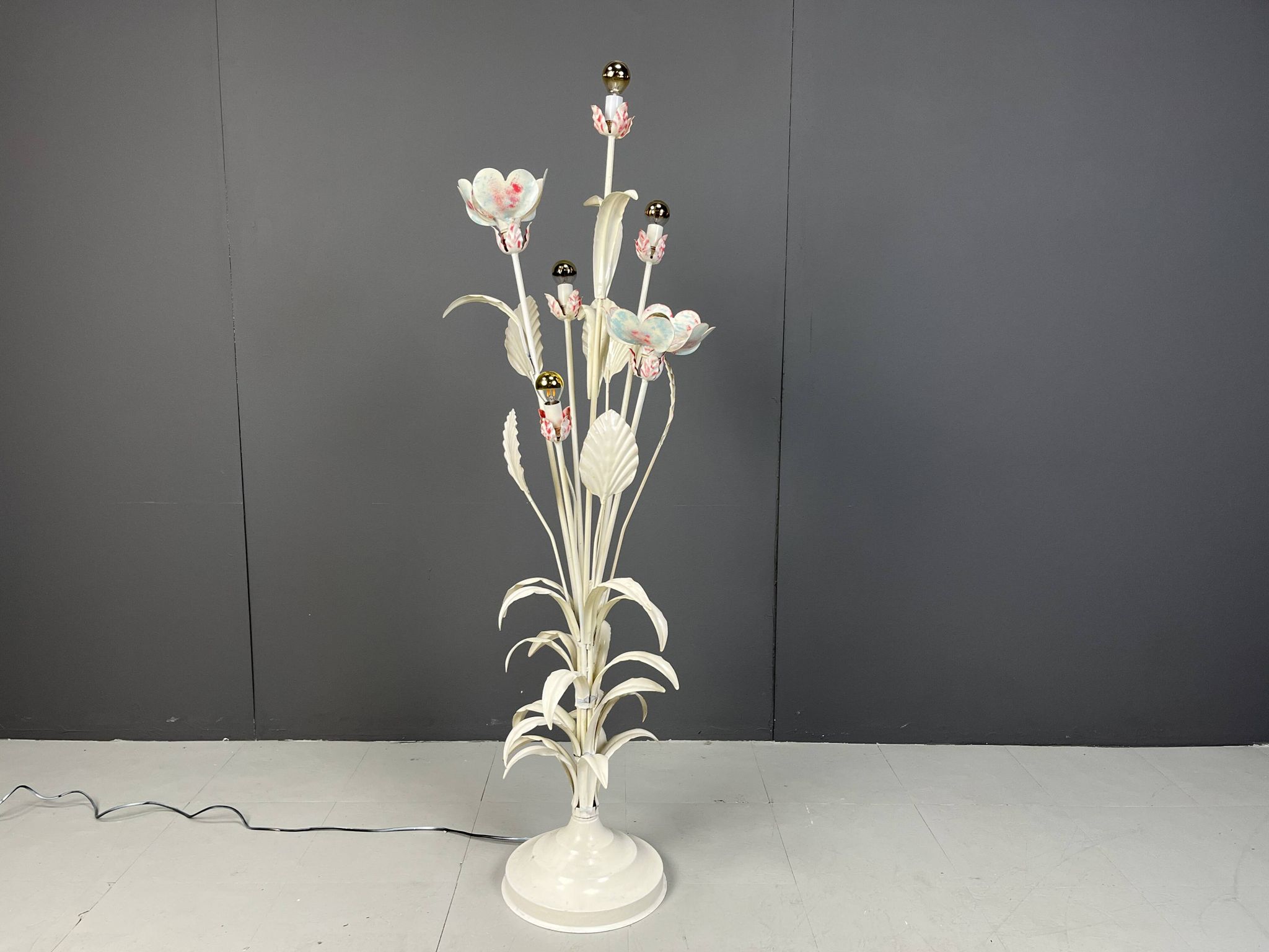 Vintage floor lamp by Hans Kögl, 1960s