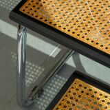 Pair of black Cesca chairs B32 Marcel Breuer